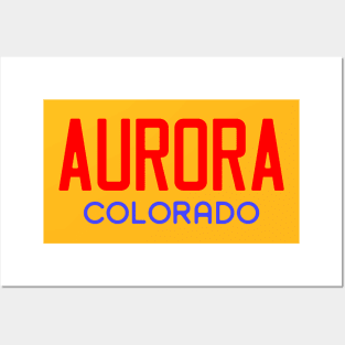 Aurora Colorado Tee Posters and Art